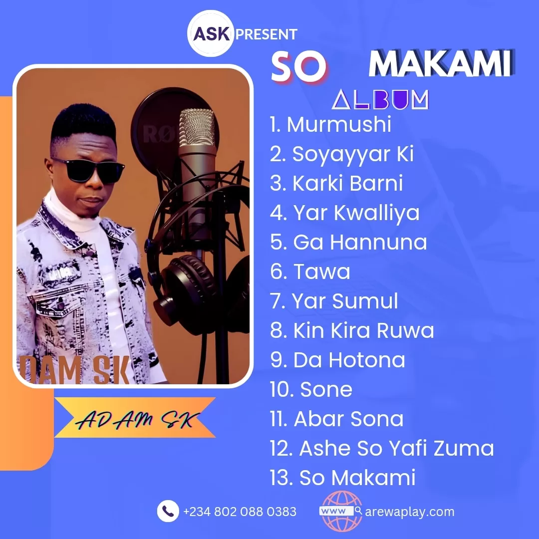 ALBUM: Adam SK - So Makami Official Download 2024