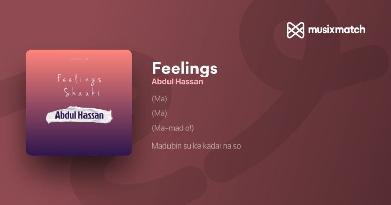 Abdul Hassan – Feelings (Shauki) Mp3 Download