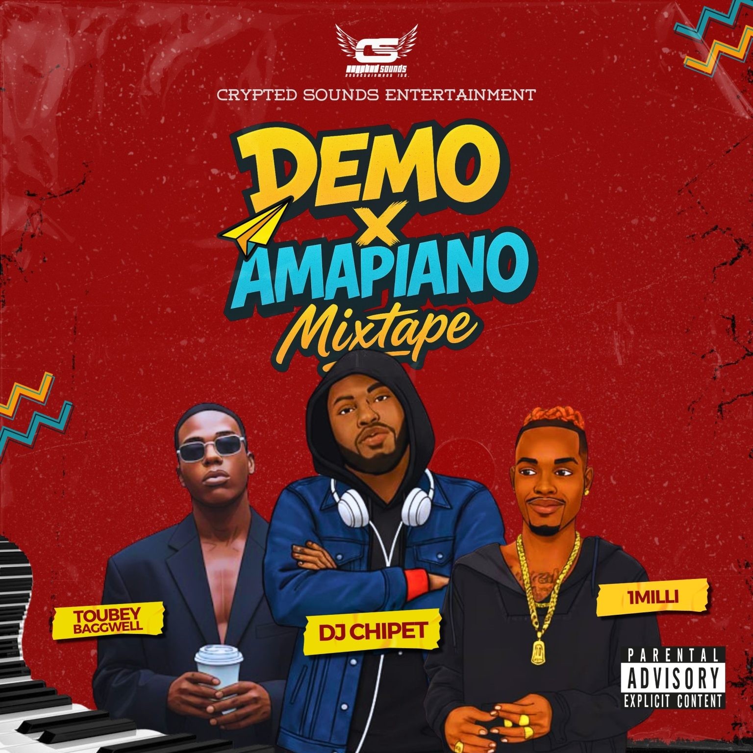 DJ Chipet – Demo X Amapiano Mixtape Ft. Toubey Baggwell & 1 Milli