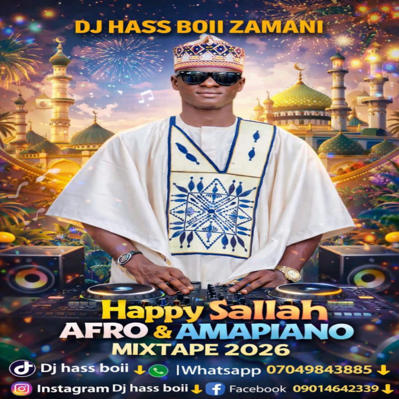 Dj Hass Boii - Afro Amapiano Mixtape (Happy Sallah)