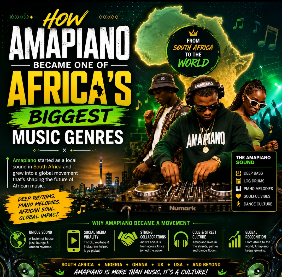 How Amapiano Became One of Africa’s Biggest Music Genres
