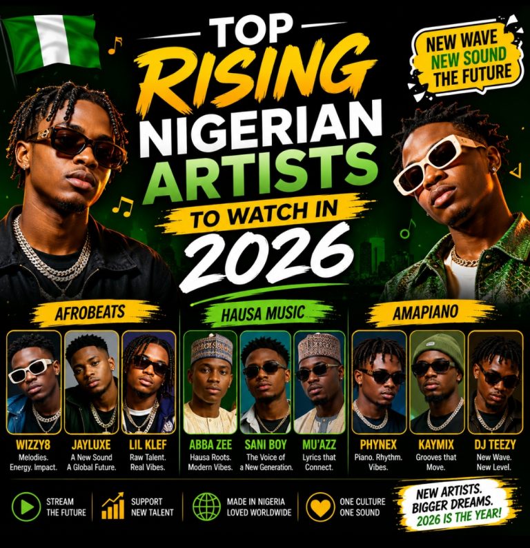 Top Rising Nigerian Artists to Watch in 2026